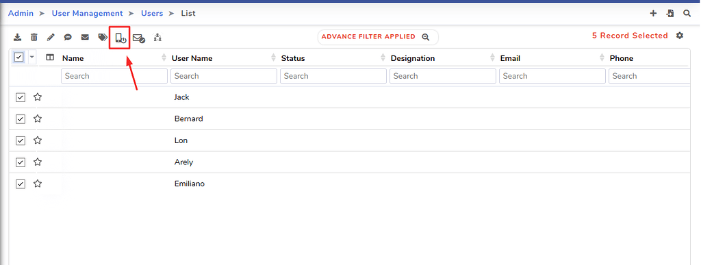 How to clear Mobile user session from Admin panel? - Sangam CRM Feature ...