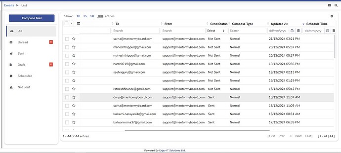 MMB Mail Issue